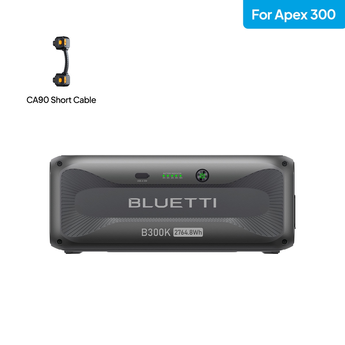 BLUETTI B300K Expansion Battery | 2,764.8Wh for Apex300-A