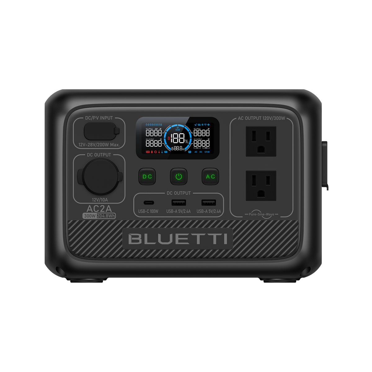 BLUETTI AC2A Portable Power Station-A