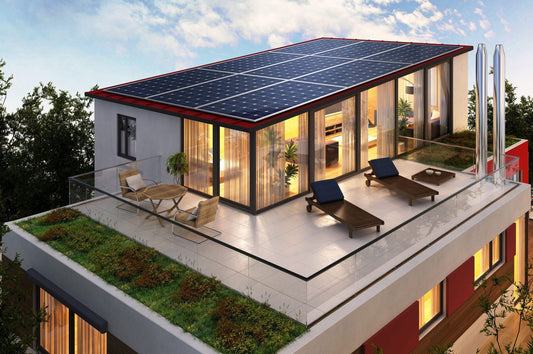 home value and solar panel