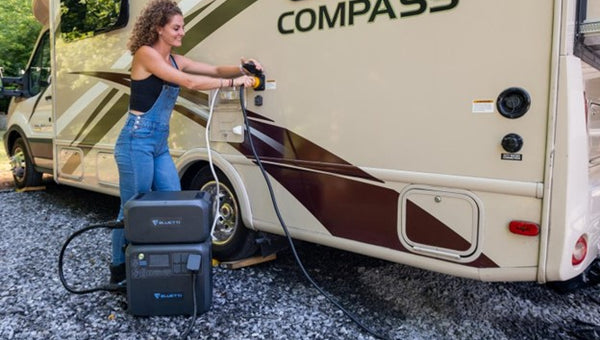 Portable Solar Panels and Generators for EV 