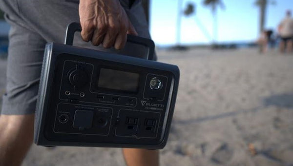 Portable Solar Energy for Beach 