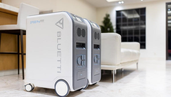 bluetti solar generator for home backup