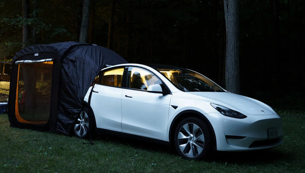 Tesla Model Y Camping Tips:Tents,Cooking,Electricity