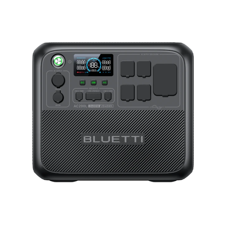 BLUETTI AC200L portable power station, official manufacturer photo