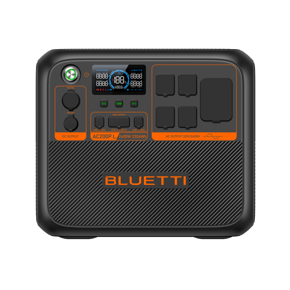 BLUETTI AC200P L Portable Power Station | 2,400W 2,304Wh - BLUETTI US