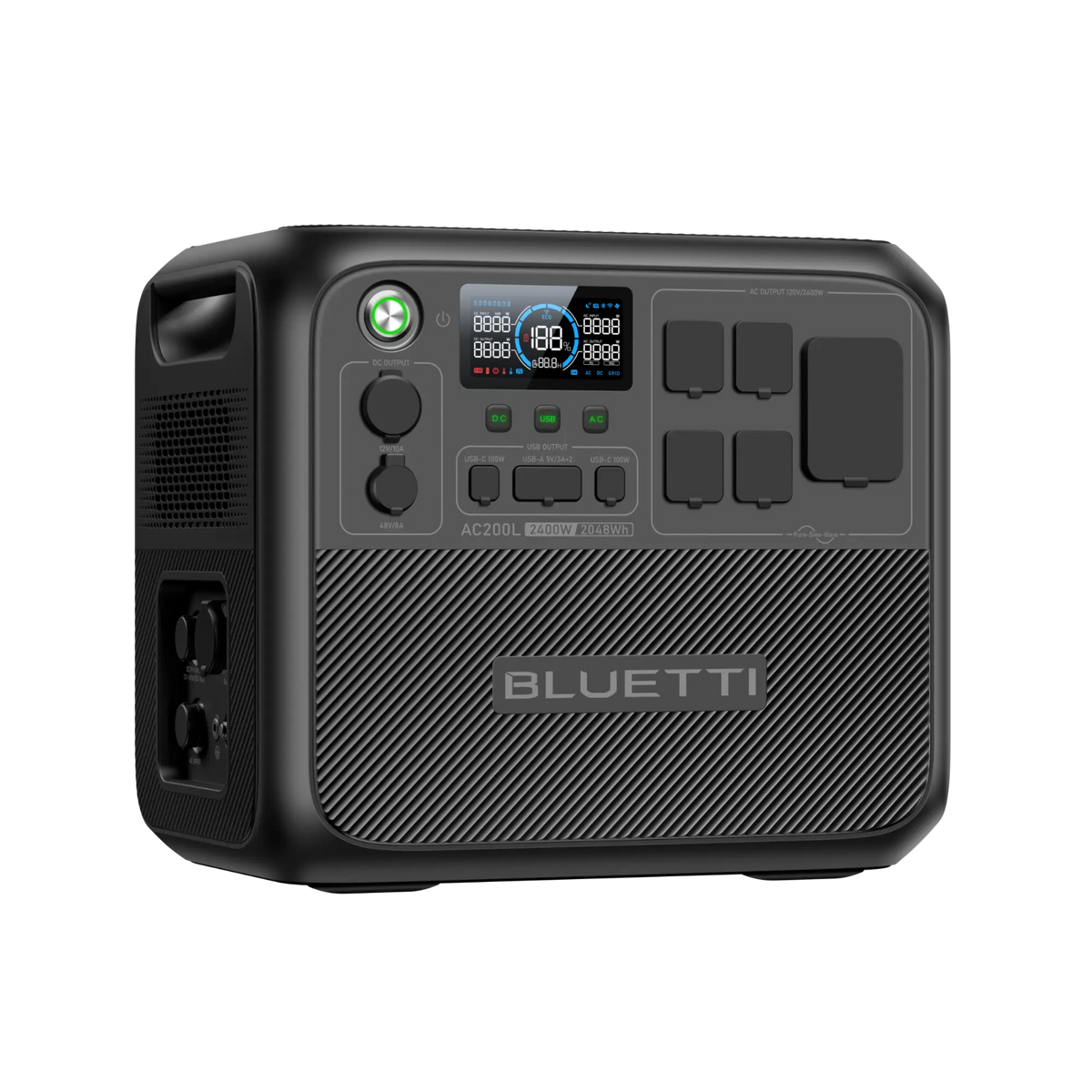 BLUETTI AC200L Portable Power Station  | 2,400W,2,048Wh, Portable Power