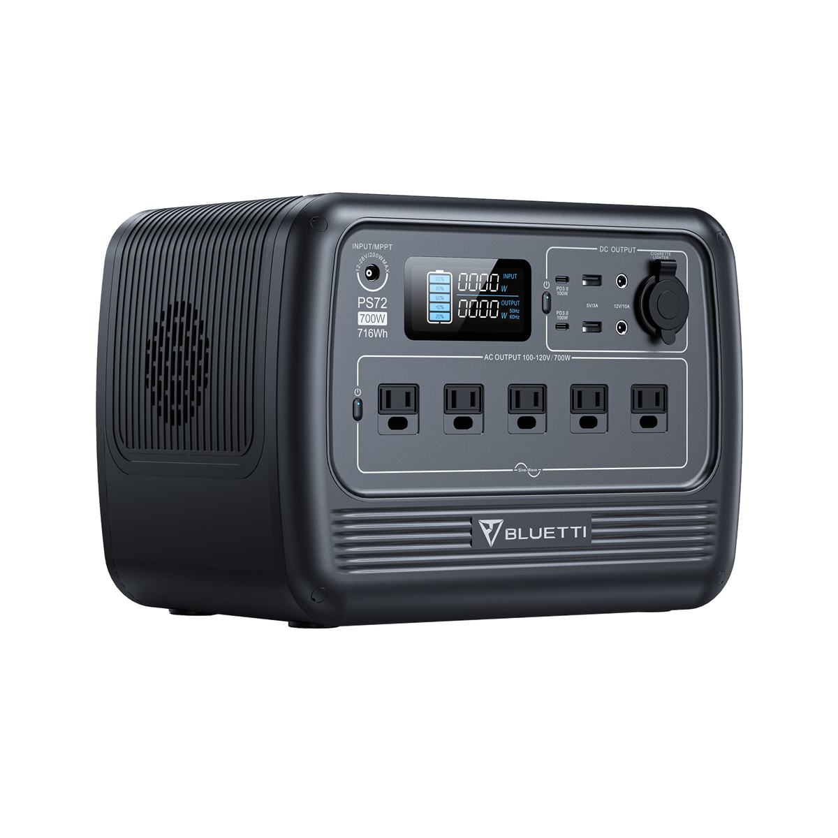 BLUETTI PS72 Portable Power Station | 700W 716Wh