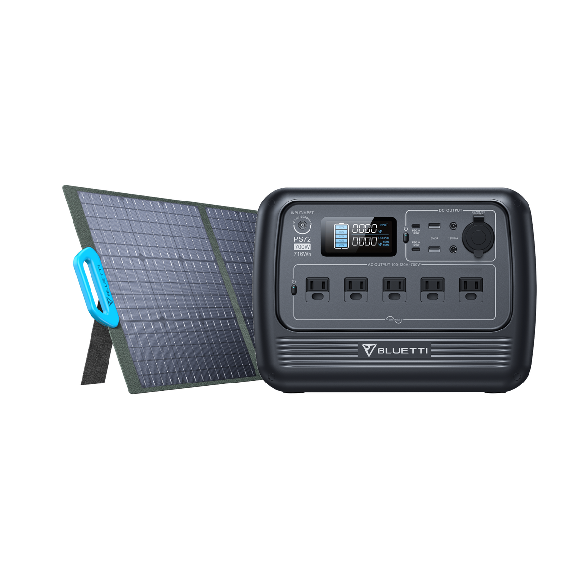 BLUETTI PS72 Portable Power Station | 700W 716Wh