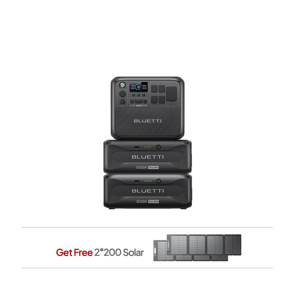 AC200L+2*B300K（Free 2*200 Solar）