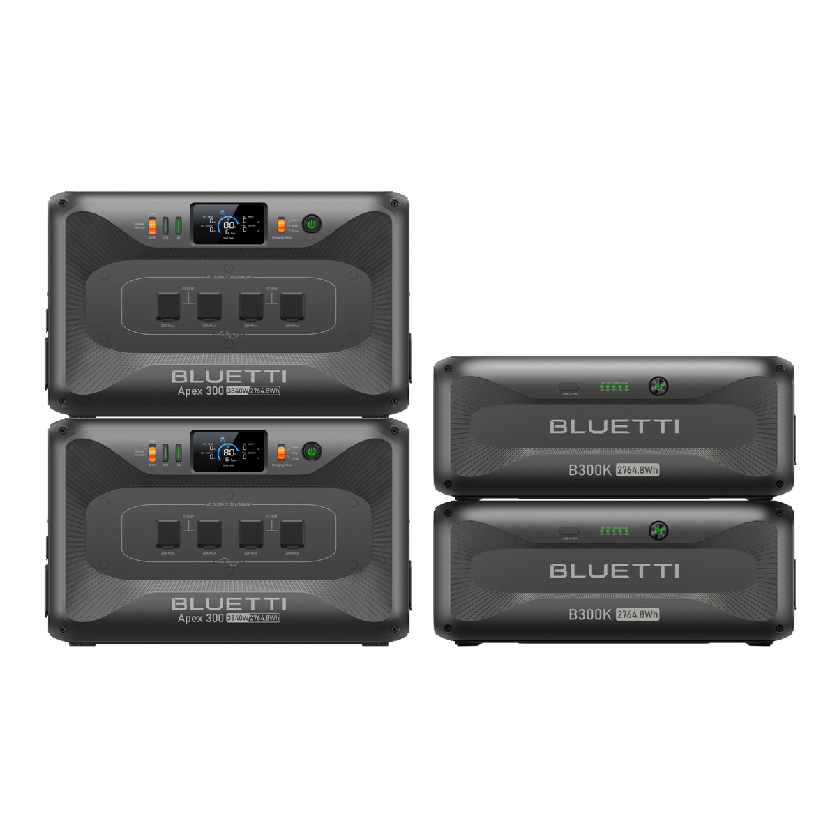 2*Apex 300+2*B300K+Hub A1-A