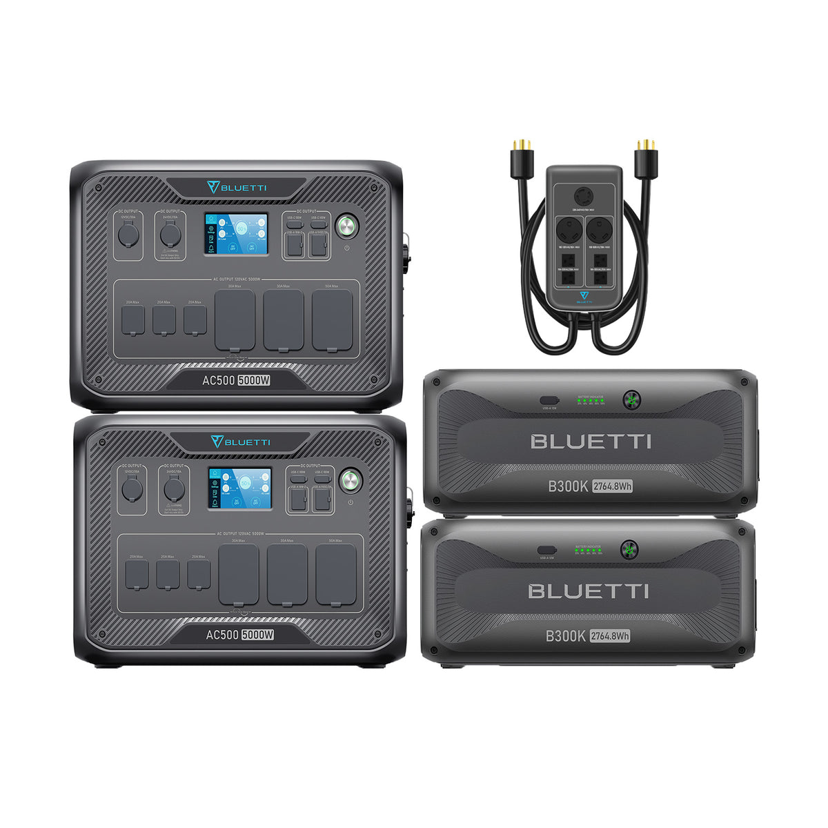 BLUETTI 2*AC500+2*B300K+P030A-A