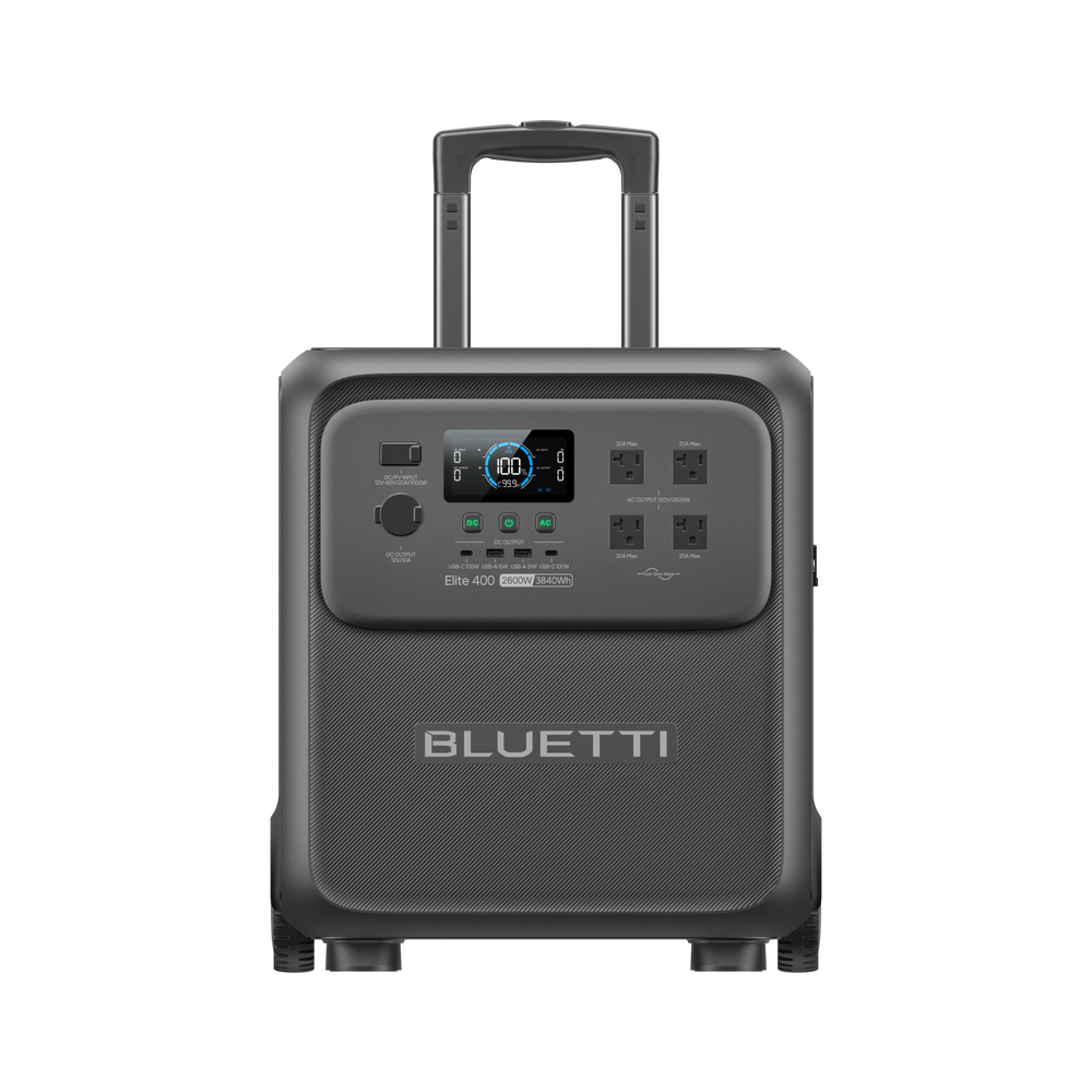 BLUETTI Elite 400 Portable Power Station | 3,840Wh, 2,600W