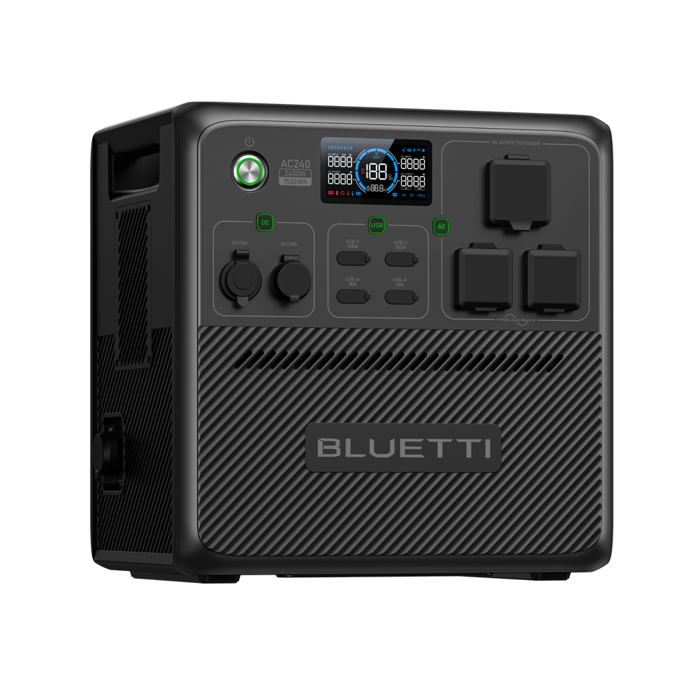 BLUETTI Pioneer 150 (AC240) Portable Power Station | 2,400W,1,536Wh