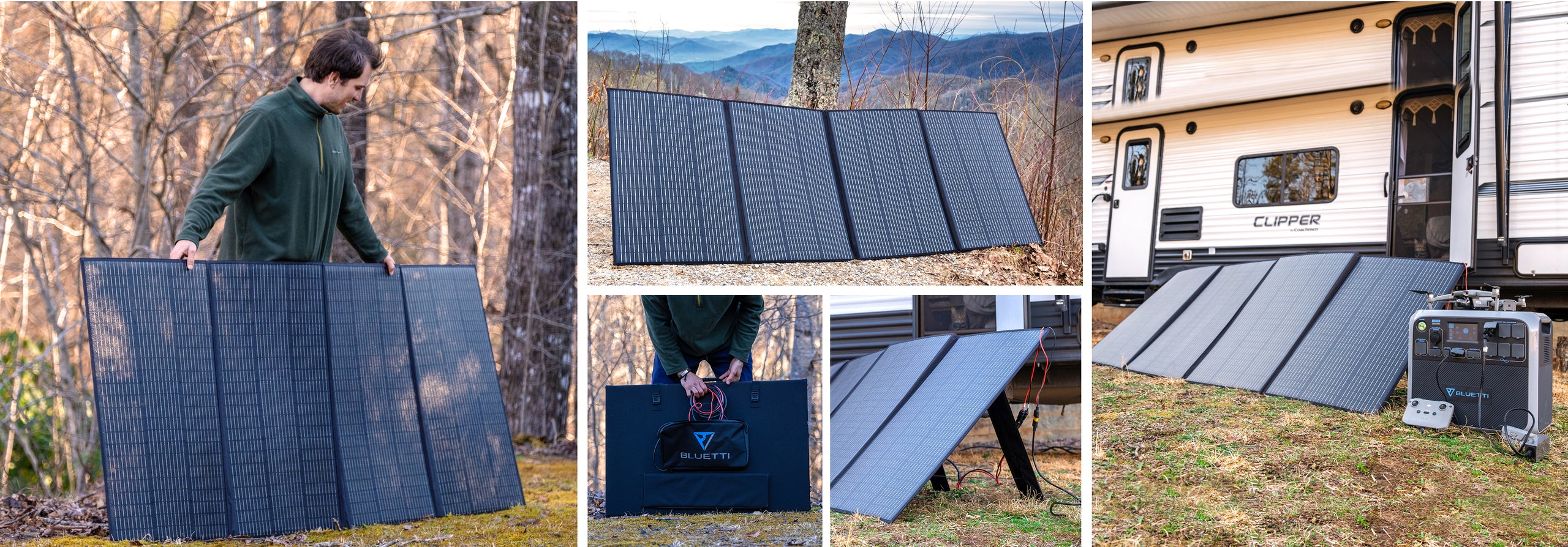 son derece uyumlu bluetti pv350 güneş paneli