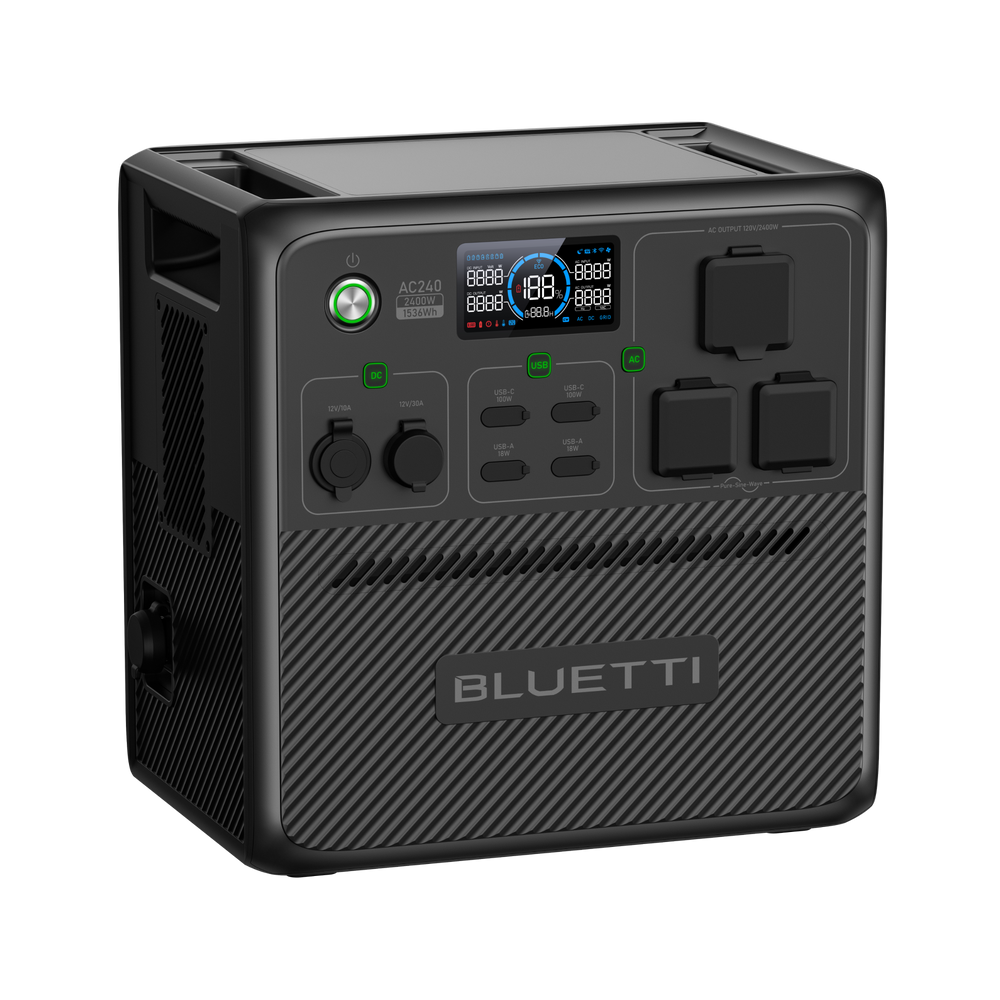 BLUETTI Pioneer 150 (AC240) Portable Power Station | 2,400W,1,536Wh