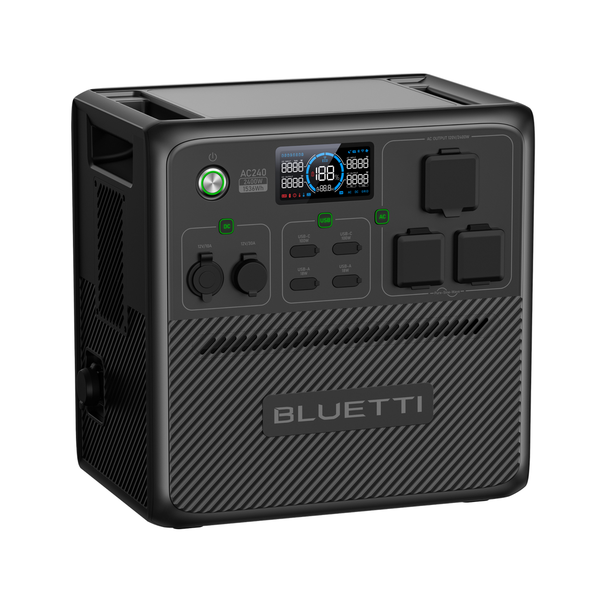BLUETTI Pioneer 150 (AC240) Portable Power Station | 2,400W,1,536Wh