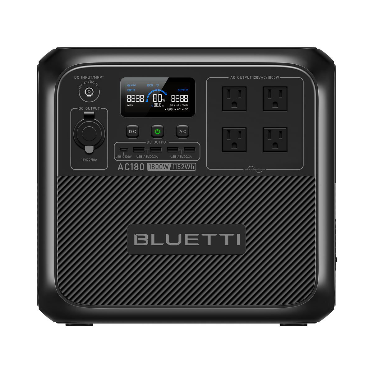 BLUETTI EB70 716WH/1000W Portable Power Station Solar Generator For Camping  Outdoor Trip 
