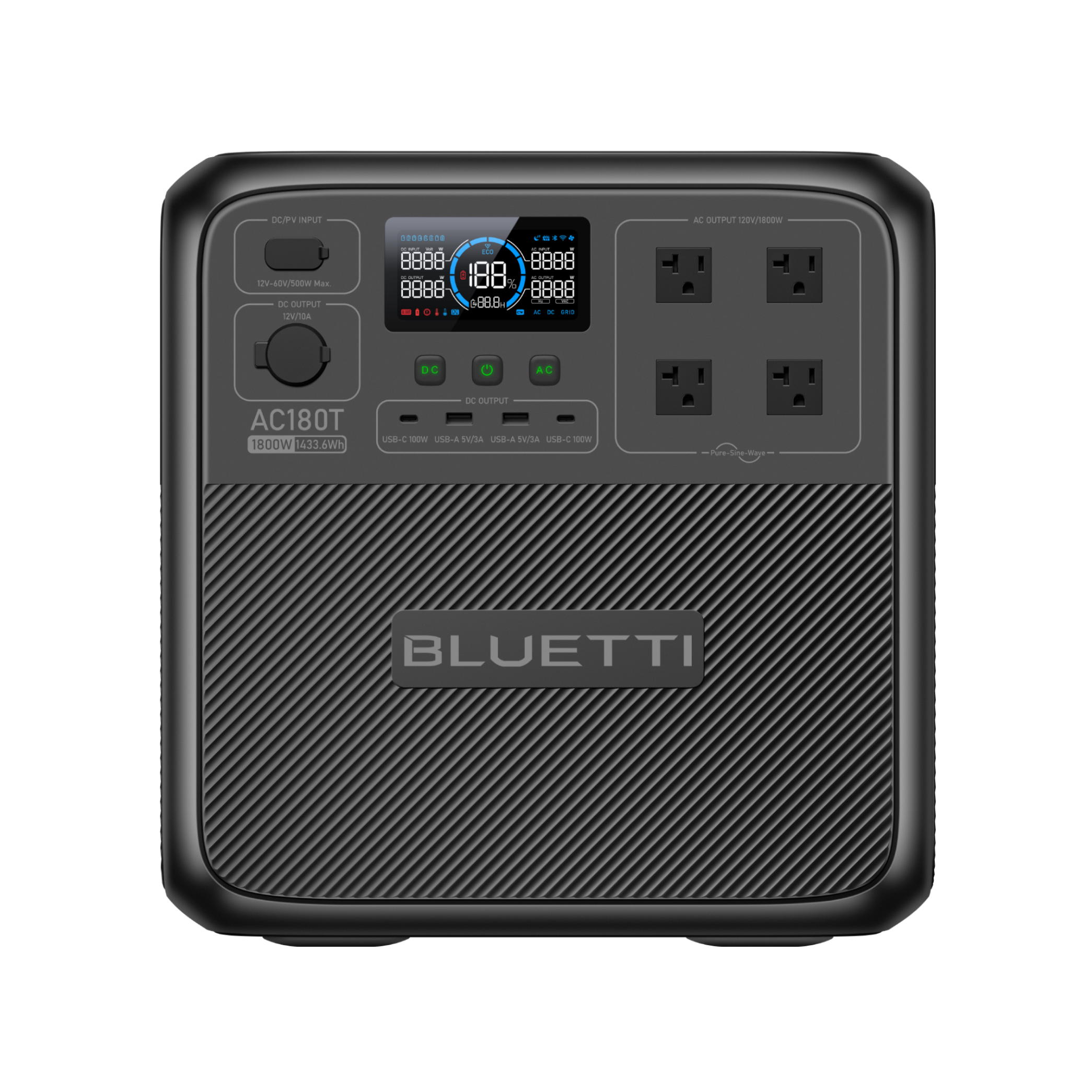 Pioneer MD (AC180T) Portable Power Station | 1,800W,1433Wh