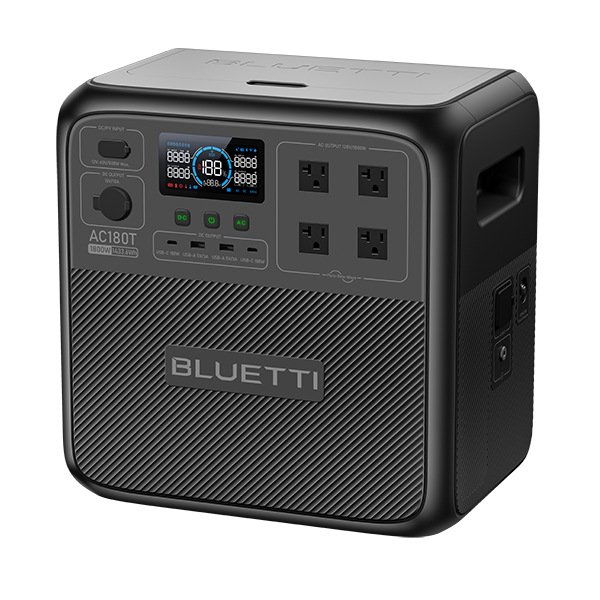 BLUETTI AC180T Solar Generator | 1,800W 1,433Wh