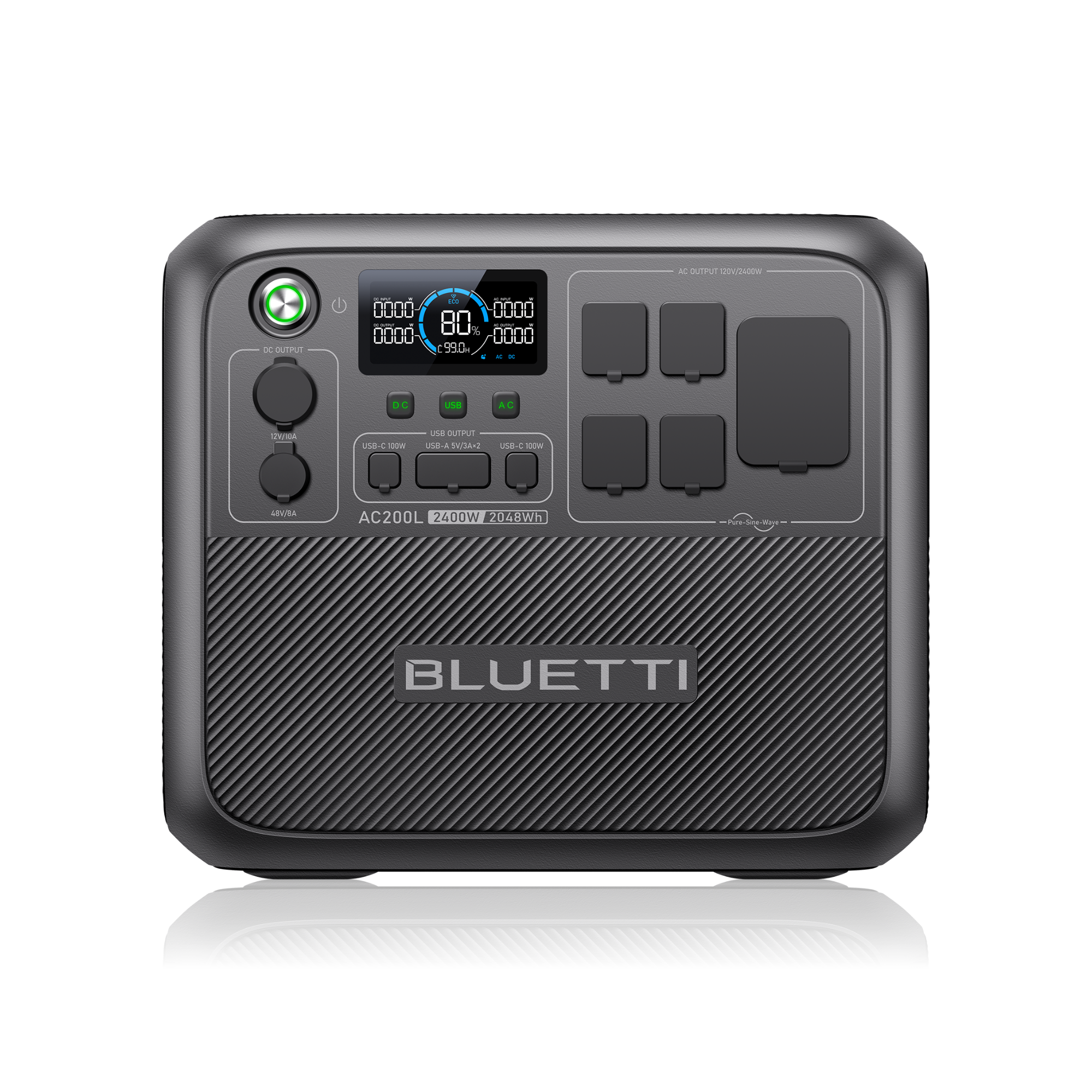 AC200L Portable Power Station | 2,400W 2,048Wh