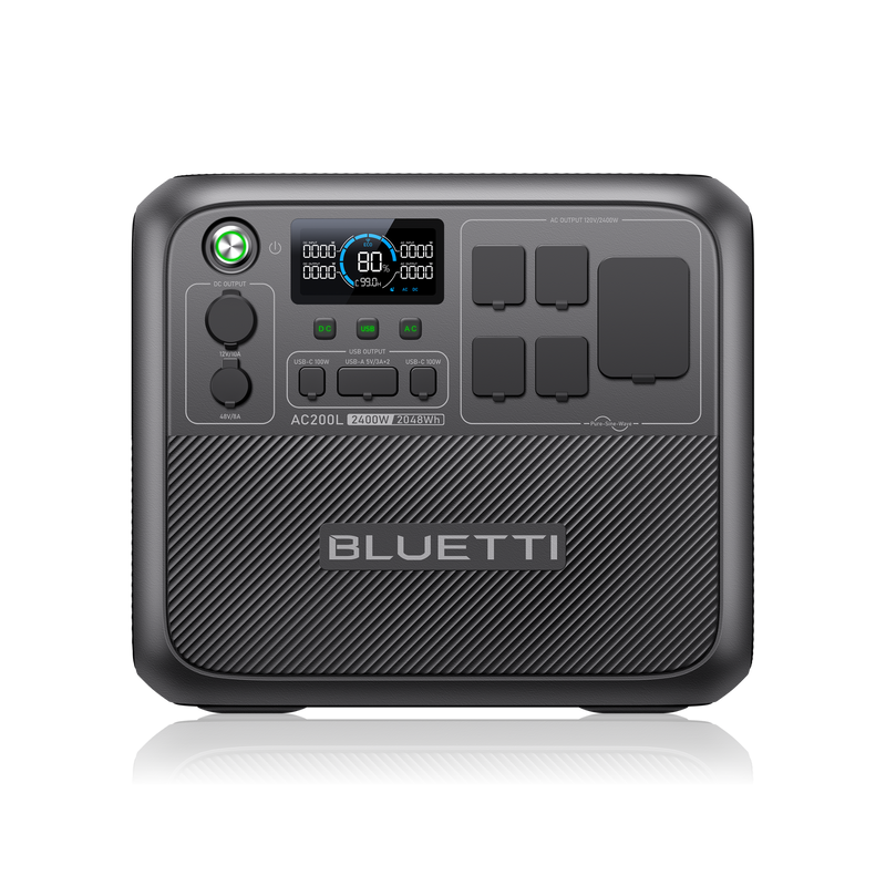 BLUETTI AC200L Portable Power Station  | 2,400W,2,048Wh, Portable Power