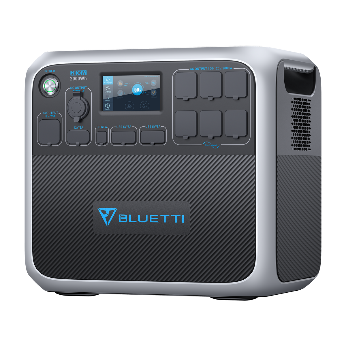 BLUETTI Générateur Électrique Portable AC200P, 2000Wh LiFePO4