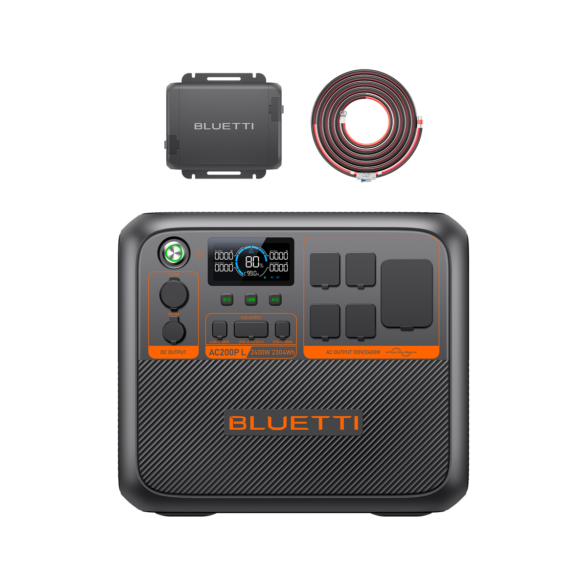 BLUETTI AC200P L Portable Power Station | 2,400W 2,304Wh