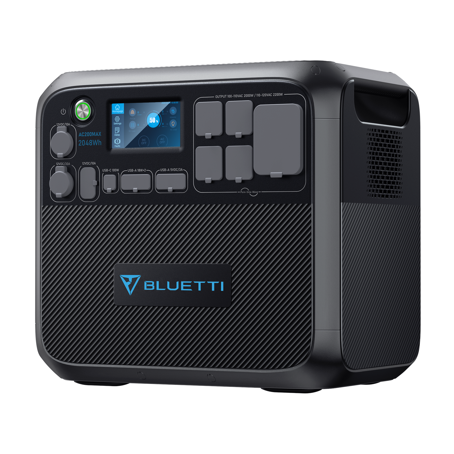 BLUETTI AC200MAX Expandable Power Station | 2,200W AC Pure Sine