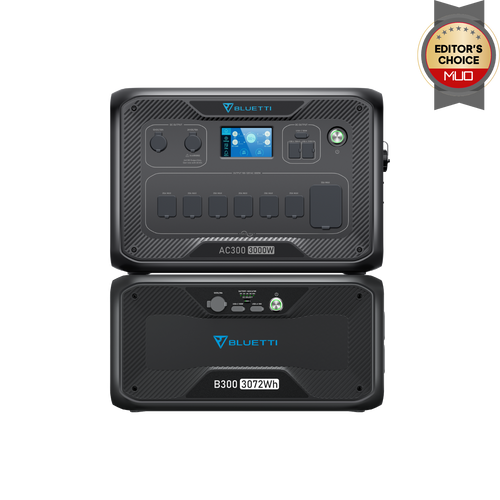 BLUETTI AC300 + 1*B300 | Home Battery Backup