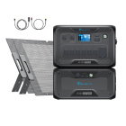 BLUETTI AC300+B300+2*PV200D+12V/30A RV Cable | Home Battery Backup