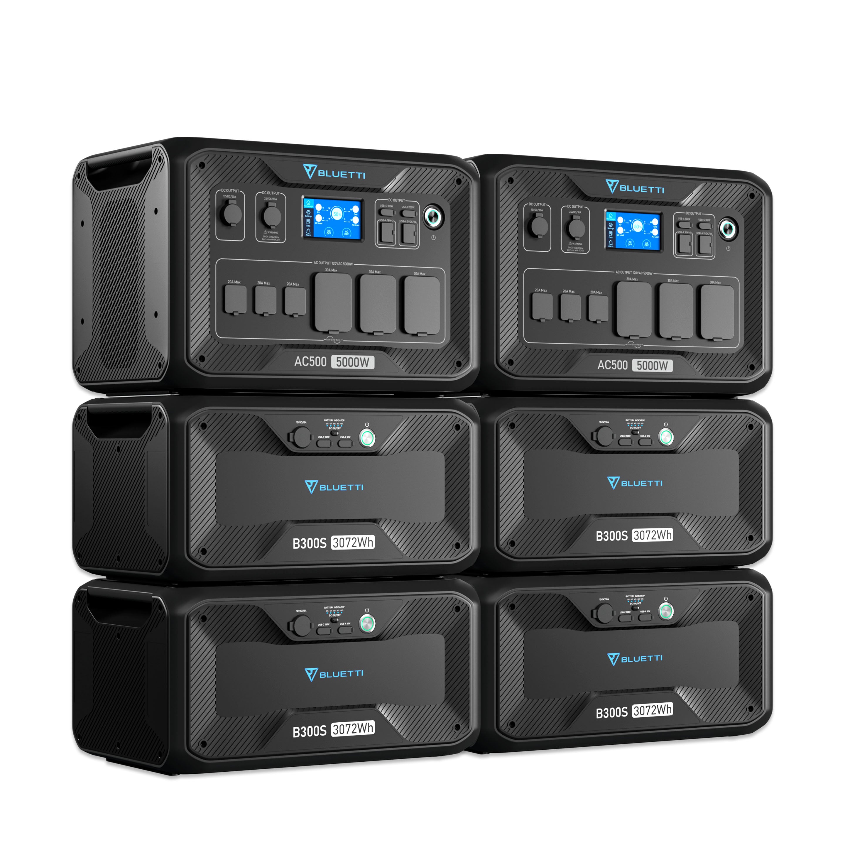 BLUETTI AC500 + B300S Home Battery Backup System - Thumbnail 2
