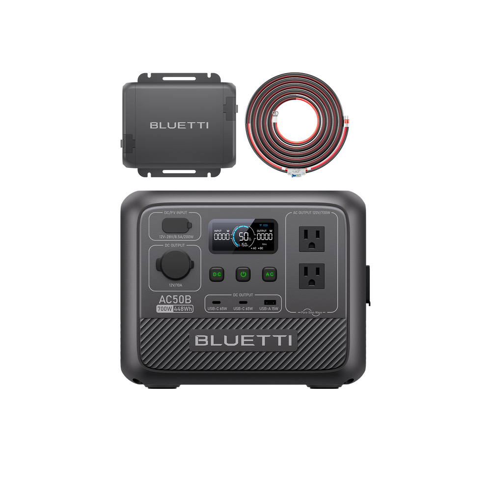 BLUETTI AC50B Portable Power Station | 700W 448Wh