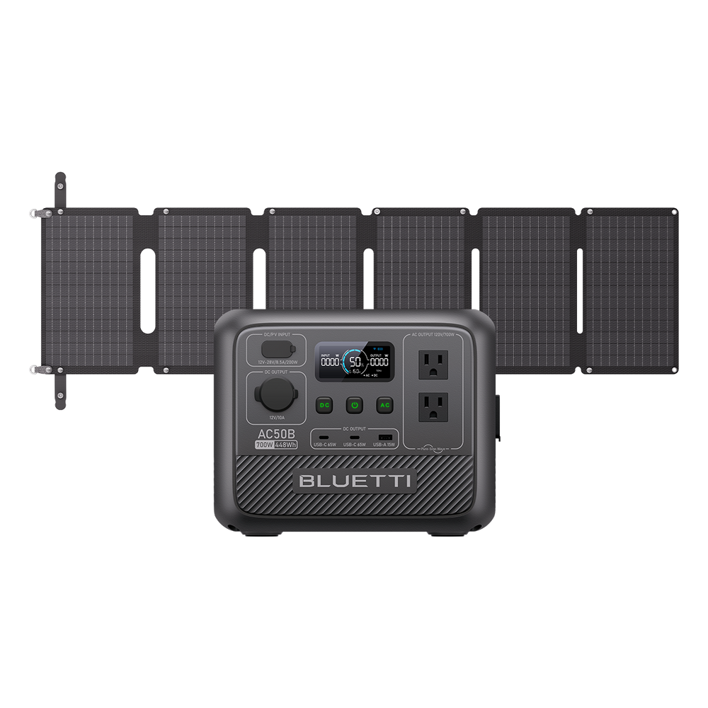 BLUETTI AC50B Portable Power Station | 700W 448Wh