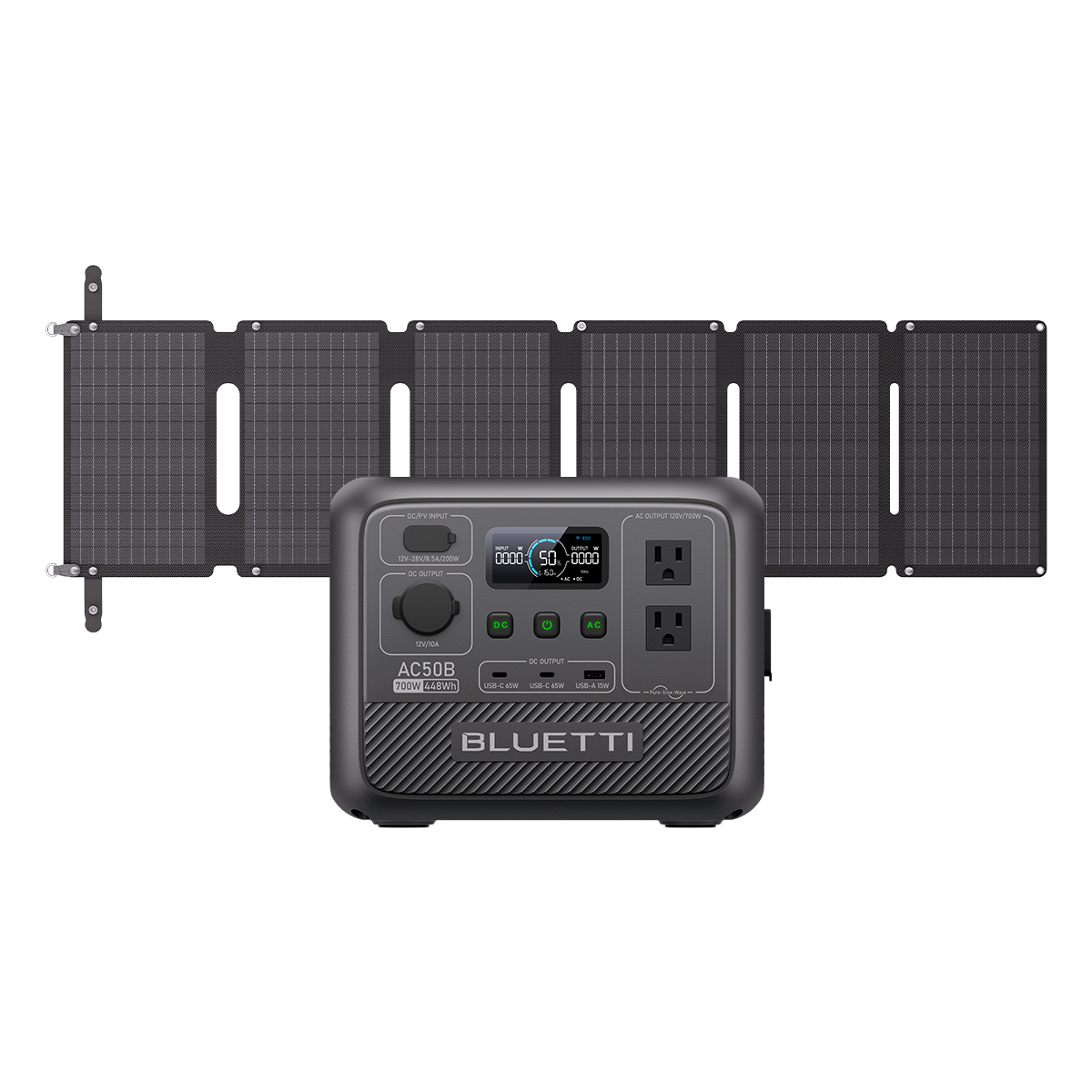 BLUETTI AC50B Portable Power Station | 700W 448Wh