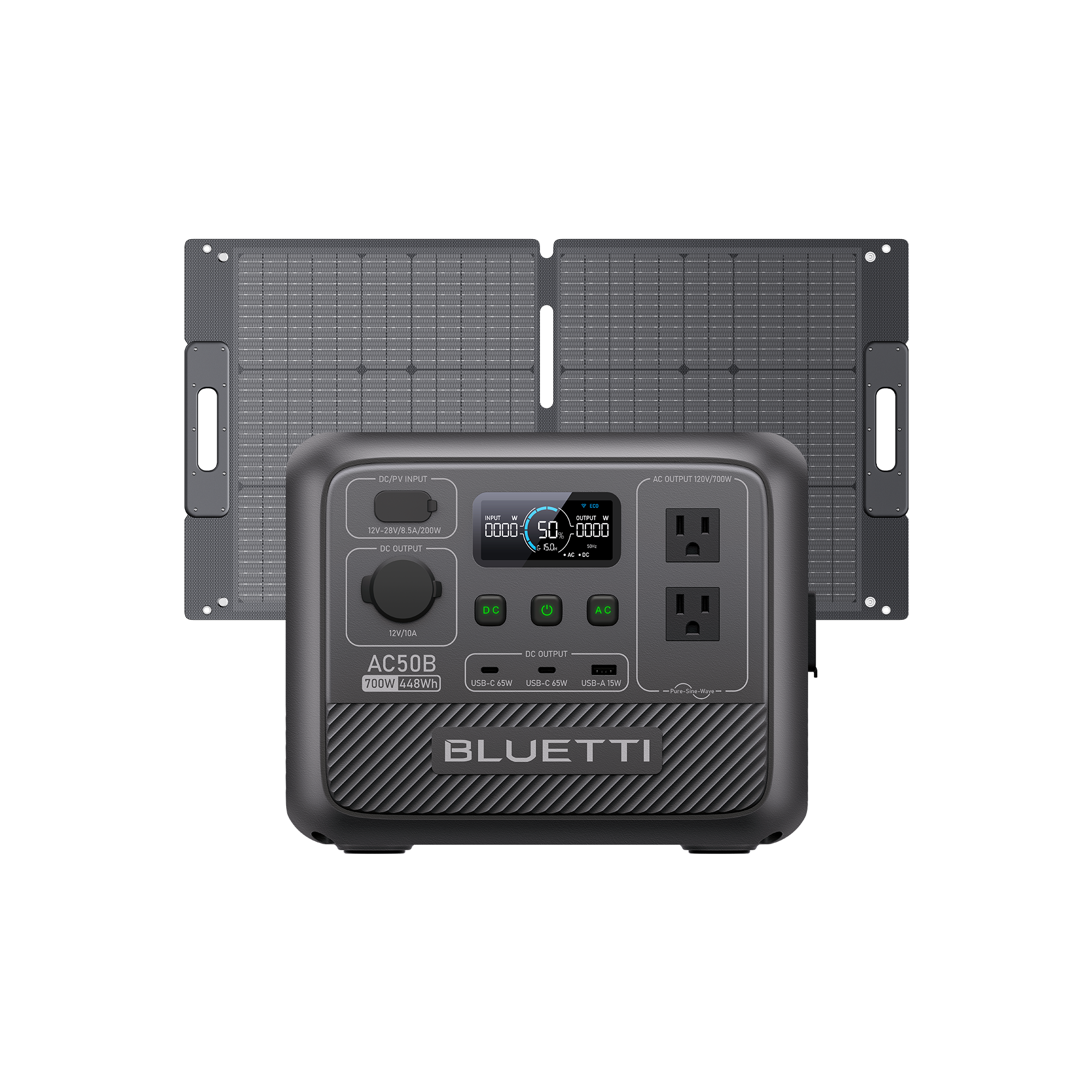 BLUETTI AC50B 700W Solar Generator - Compact, Efficient, and Versatile BLUETTI AC50B 700W Solar Generator - Compact, Efficient, and Versatile