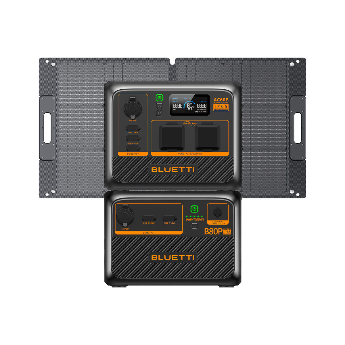 BLUETTI AC60P Portable Power Station | 600W 504Wh
