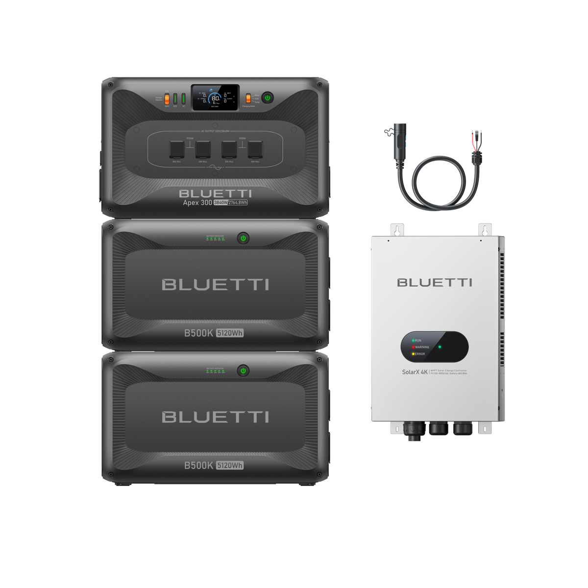 Apex 300+2*B500K+SolarX 4K