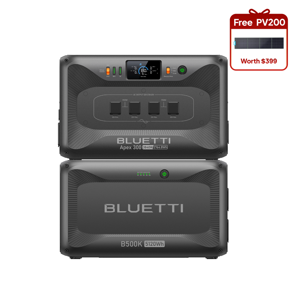 Apex 300 + B500K +  Free 200W Solar (Value $399)