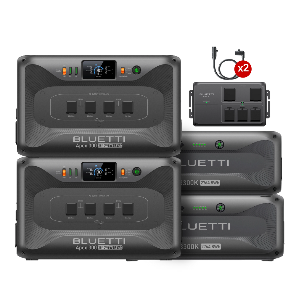 2*Apex 300+2*B300K+Hub A1