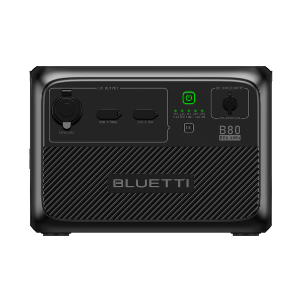 BLUETTI B80 Expansion Battery | 806Wh | 12-Volt Rechargeable Lithium-Ion Battery Pack:Solar Power, Utility Power, Car Charging BLUETTI B80 Expansion Battery | 806Wh | 12-Volt Rechargeable Lithium-Ion Battery Pack:Solar Power, Utility Power, Car Charging