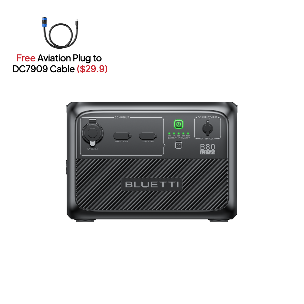 BLUETTI B80/B80P Expansion Battery | 806Wh