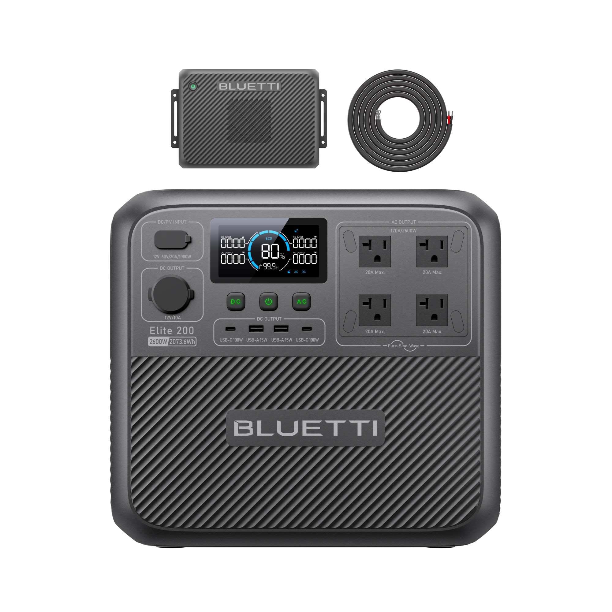 BLUETTI ポータブル電源 Elite 200 V2 Elite 200 V2 + Charger 2
