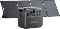 BLUETTI Solar Generator AC180 with 200W Solar Panel (Ships Separately), 1,152Wh Portable Power Station w/ 4 1,800W (2,700W Surge) AC Outlets, LFP Power for Camping, Off-Grid