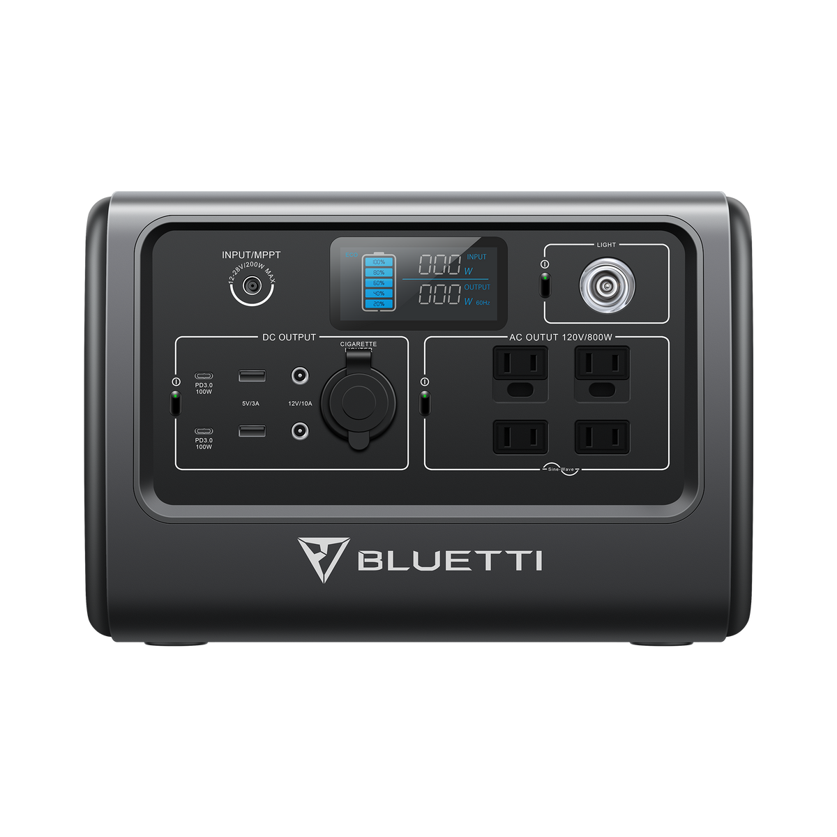 BLUETTI EB70S Portable Power Station, 800W 716Wh