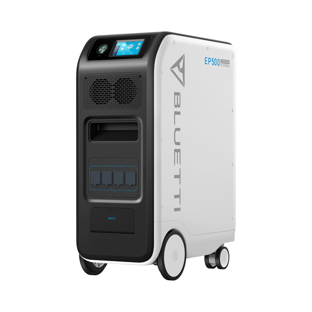 BLUETTI EP500 Solar Power Station | 2,000W  5,120Wh