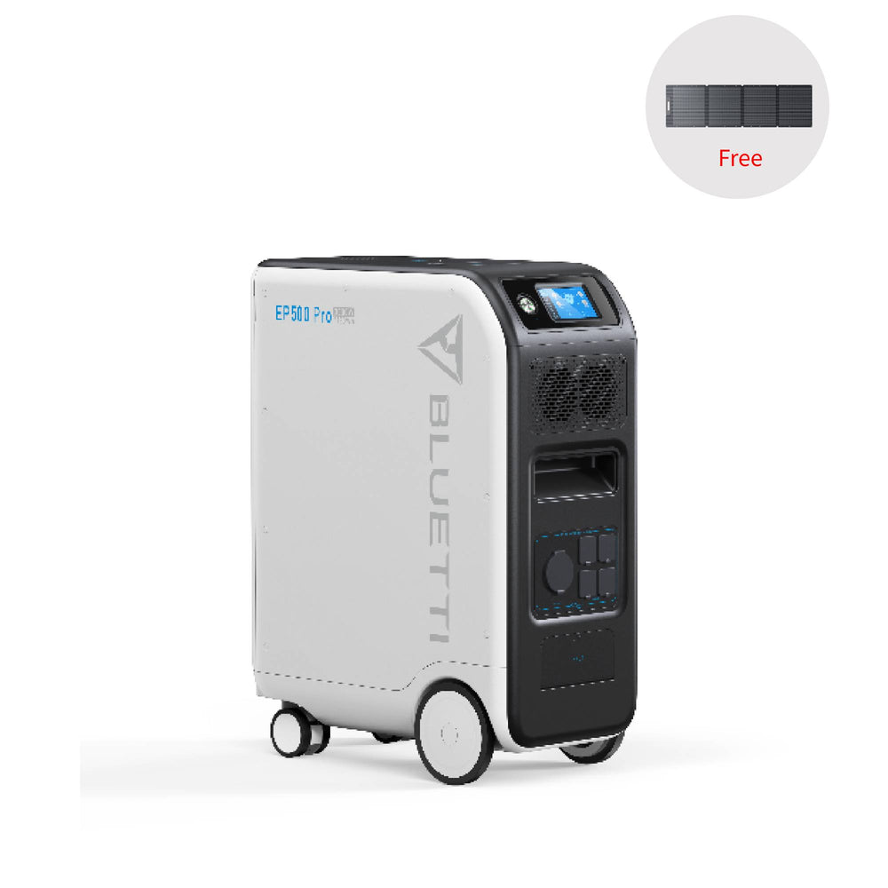 BLUETTI EP500Pro Solar Power Station | 3,000W 5,120Wh