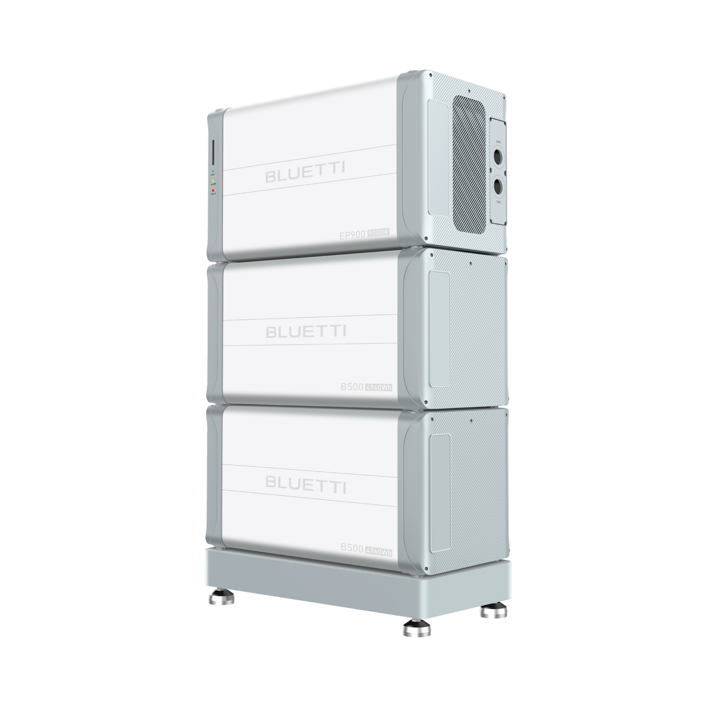 Bluetti EP900 solar battery storage options for home