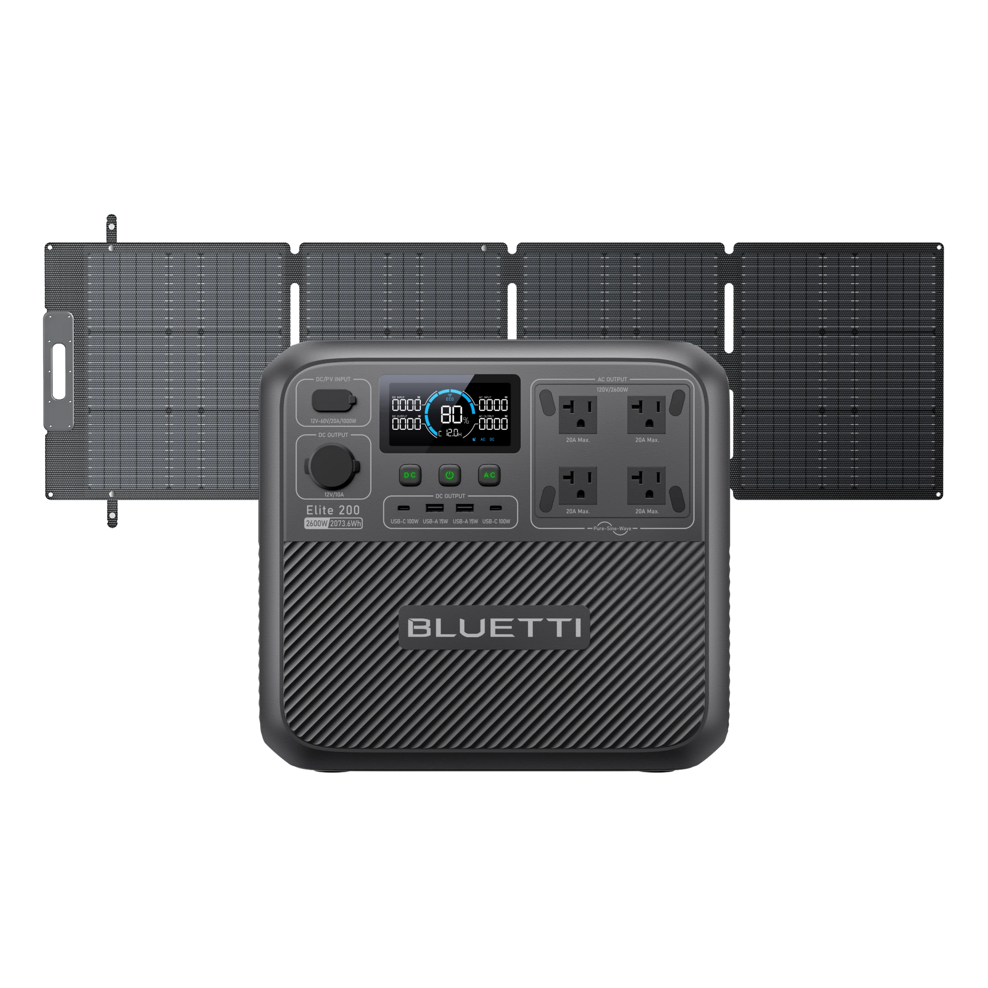 Elite 200 V2+200W solar generator