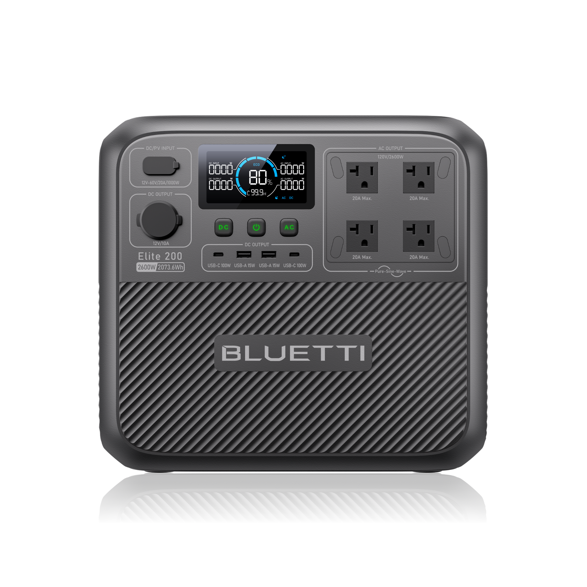Elite 200 V2 Portable Power Station | 2600W 2073.6Wh
