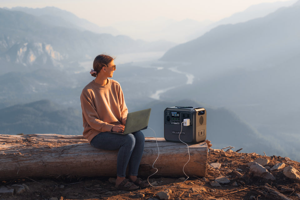 portable power station power laptop camping